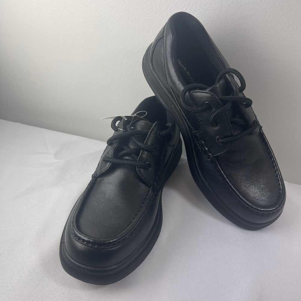 Hush Puppies Men's Gus Sneakers, Black, H 18770 Size 8.
